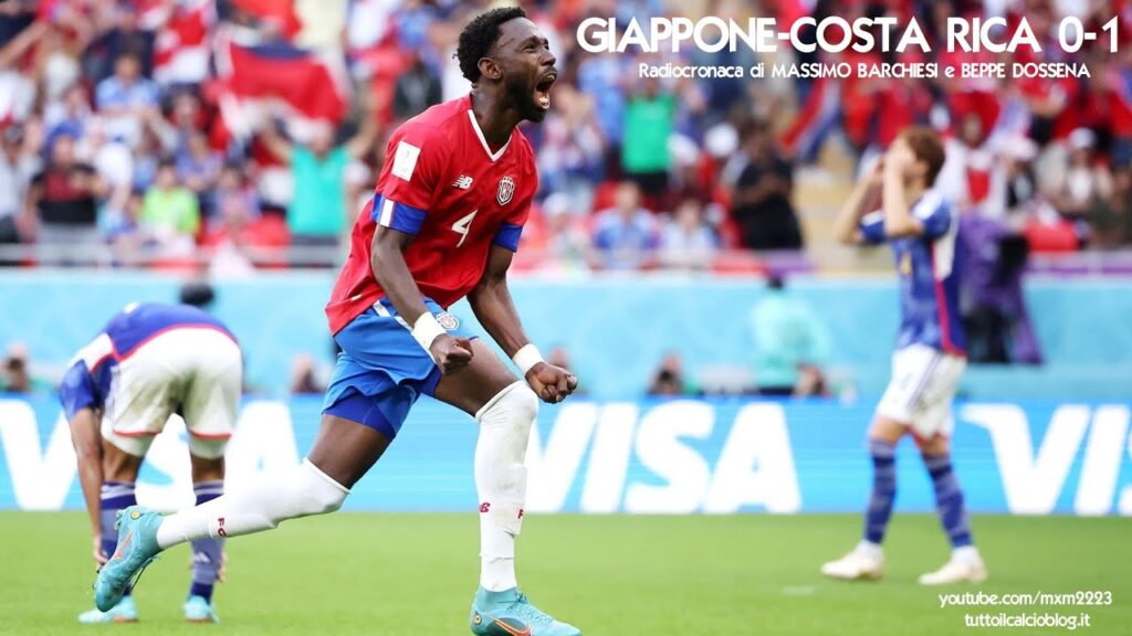 GIAPPONE-COSTA RICA 0-1 - Radiocronaca di Massimo Barchiesi (27/11/2022) MONDIALI (Rai Radio1 Sport)