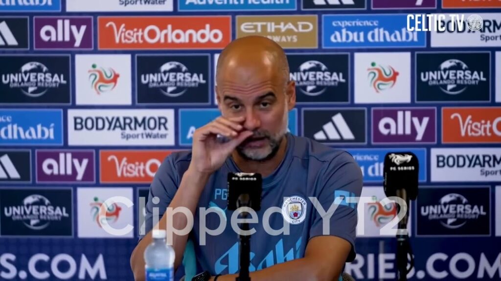 Pep responds to Gareth southgate