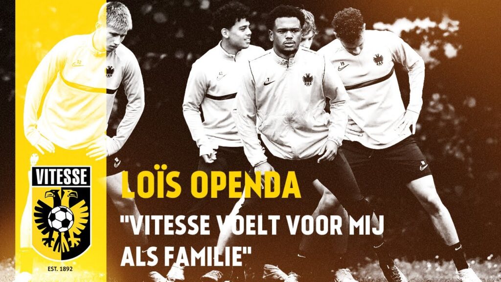 Loïs Openda: "Vitesse voelt als familie voor mij"