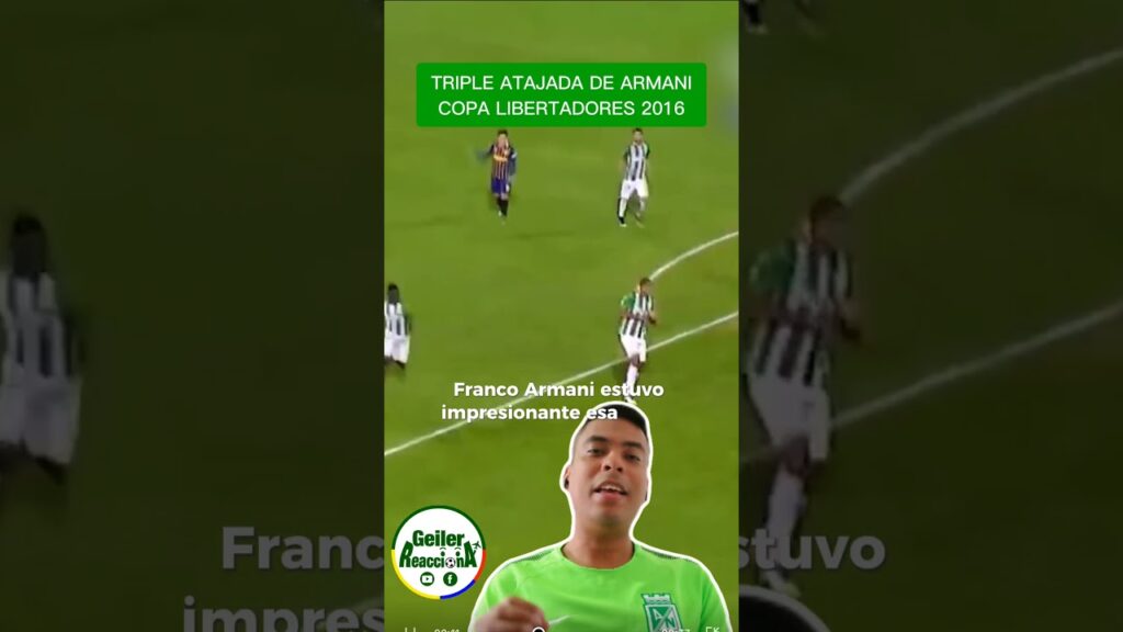 Triple atajada de Franco Armani en Copa Libertadores 2016 #francoarmani #copalibertadores Triple atajada de Franco Armani en Copa Libertadores 2016 #francoarmani #copalibertadores