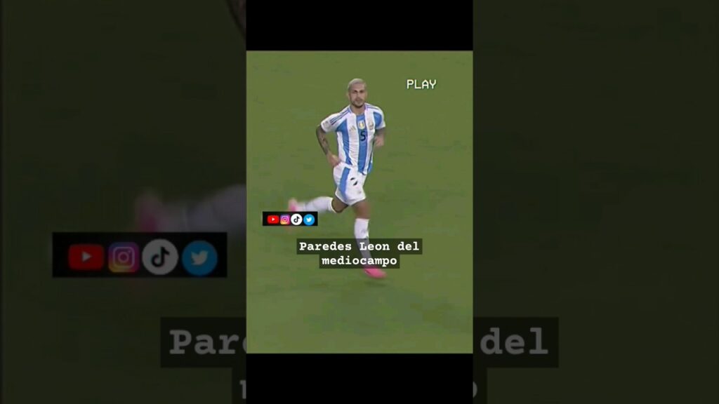 Leandro Paredes un leon en el mediocampo #seleccionargentina