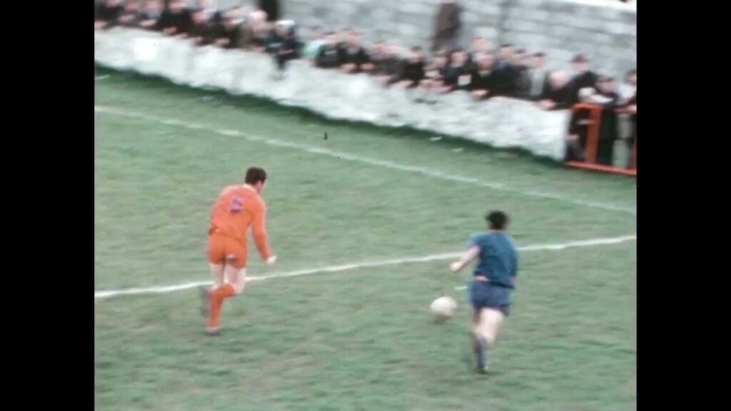 Action Of Westport United v Talbot United FAI Junior Cup Semi Final 1969 From Henry Downes Archives