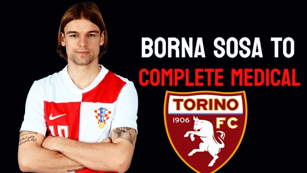 Borna Sosa to Comeplete Medical Tomorrow| New Torino Player