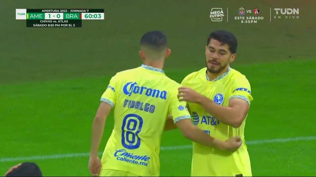 Gol de Henry Martín | América 1-0 FC Juárez | Liga BBVA MX - Apertura 2022 - Jornada 7