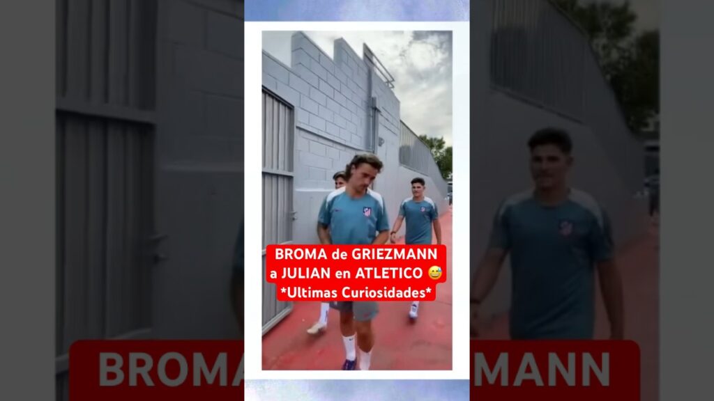 GRIEZMANN sorprendió a JULIAN ALVAREZ por esto 😧| Atletico Madrid #Futbol #Argentina #Barcelona