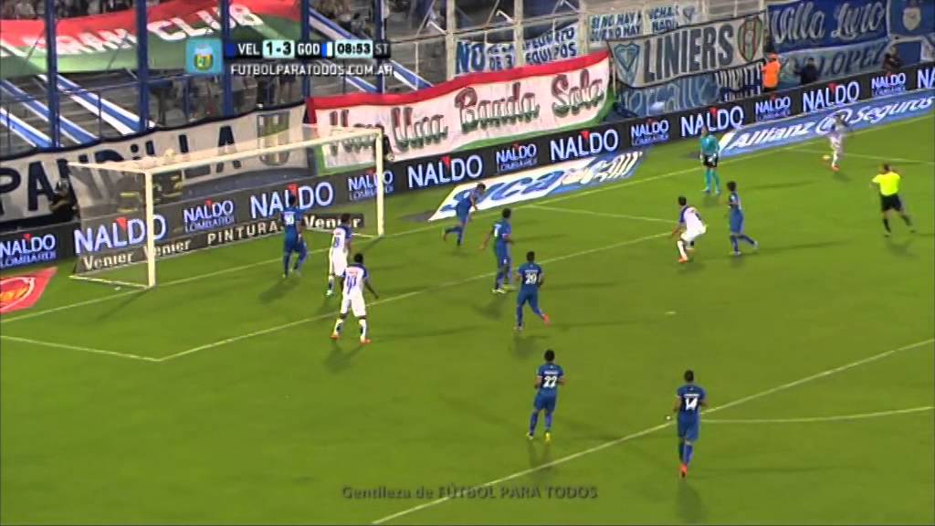 Dos buenas intervenciones de Sosa. Vélez vs. Godoy Cruz. Fecha 17. FPT