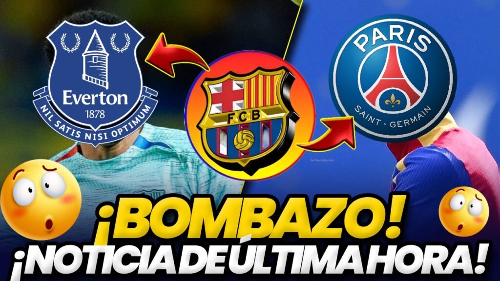 ¡PSG y el Everton Intentan Desestabilizar al Barça con Ofertas Irresistibles: La Reacción de Deco...