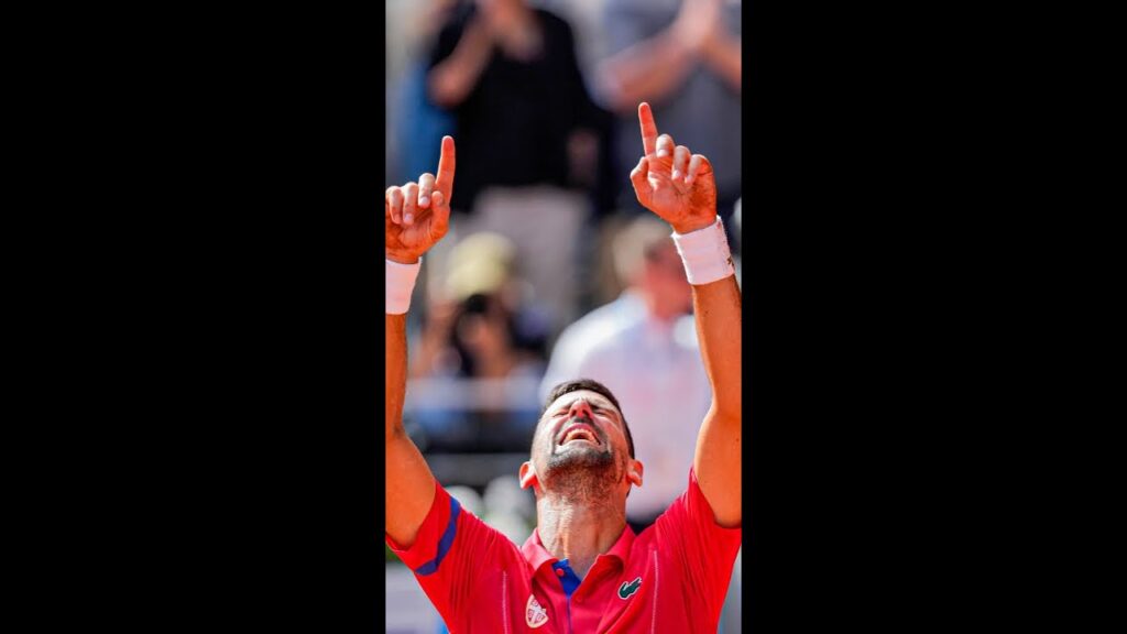 Strahinja Pavlović talks about an icon, a Milanista, and now an Olympic champion 🎾🥇 | #Shorts