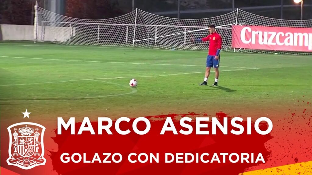 Golazo de Marco Asensio dedicado a Dani Ceballos