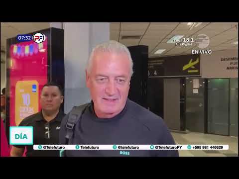 Gustavo Alfaro llegó a Paraguay y sera presentado hoy a las 12:30 hs como nuevo DT de la Albirroja