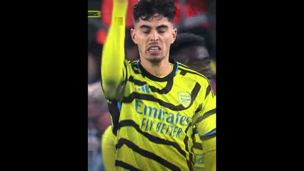 Kai Havertz is STANDING ON BUSINESS! 😮‍💨✋ | had to do the trend... | #arsenal • #edit • #viral