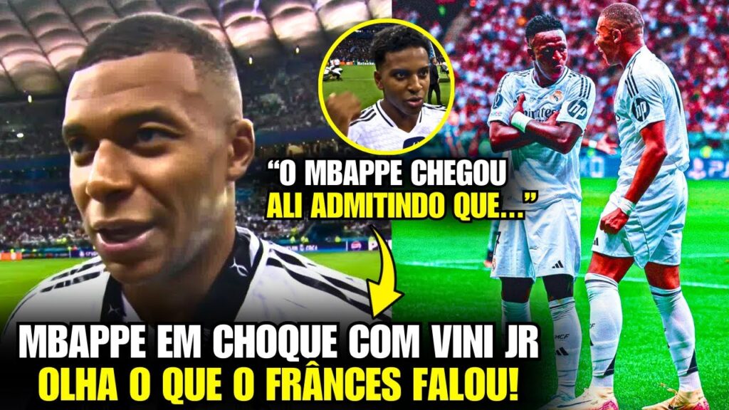 🚨 EITA! Olha o que o MBAPPE FALOU DO VINICIUS JUNIOR APÓS O TÍTULO DO REAL ONTEM