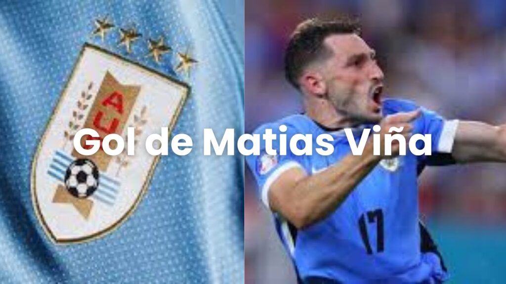 GOL DE MATIAS VIÑA - URUGUAY 3 PANAMÁ 1