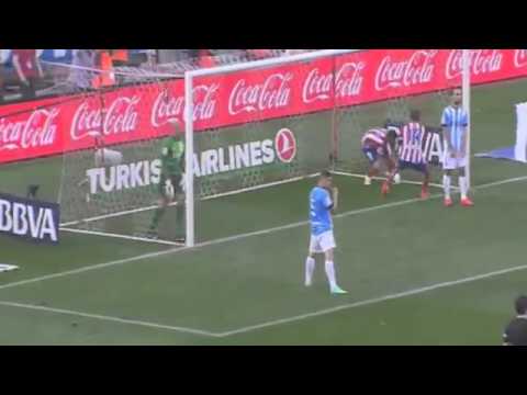 Toby Alderweireld Goal Atletico Madrid vs Malaga 1-1 HD 2014