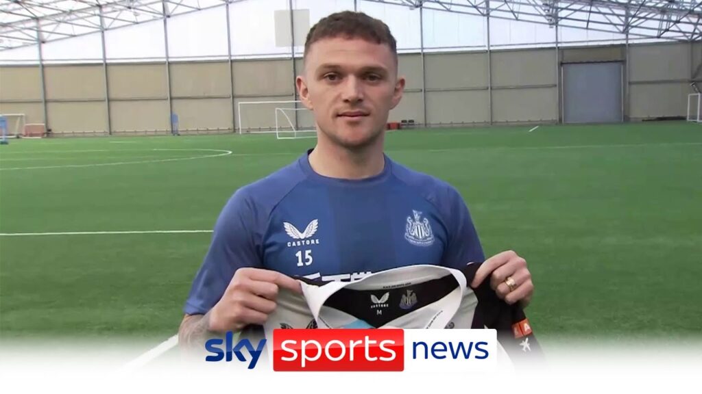 Kieran Trippier states he 'loves challenges' after completing his move to Newcastle United