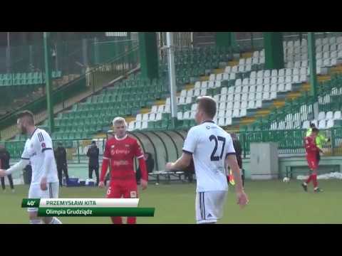 Bramki ze sparingu Lechia Gdańsk 1 - 3 Olimpia Grudziądz