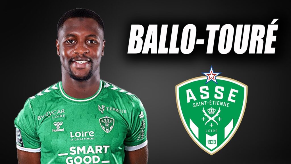 Fode Ballo-Toure ● 🇸🇳 Welcome to AS Saint-Étienne 🟢⚪ Skills | 2024 | Amazing Skills Assists & Goals