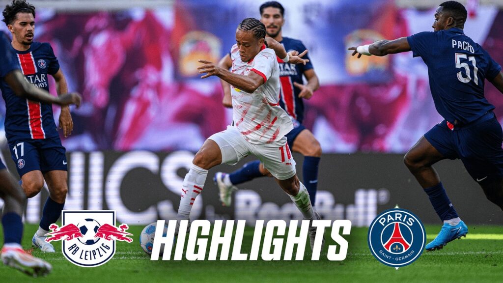 Xavi shines against his former club | RB Leipzig vs. Paris St. Germain 1-1 | Highlights Friendly