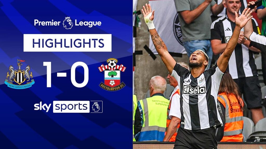 Joelinton leads ten-player Magpies to win 🎯 | Newcastle 1-0 Southampton | Premier League Highlights