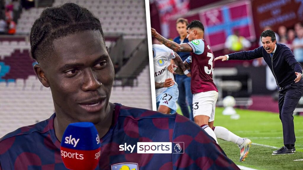 "He can bring me to the next stage." 💪 Amadou Onana on Unai Emery and his dream Aston Villa debut 🤩