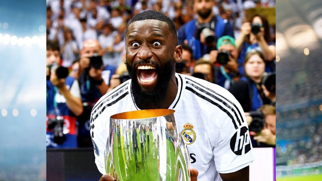 Antonio Rudiger vs Atalanta (15/8/2024)