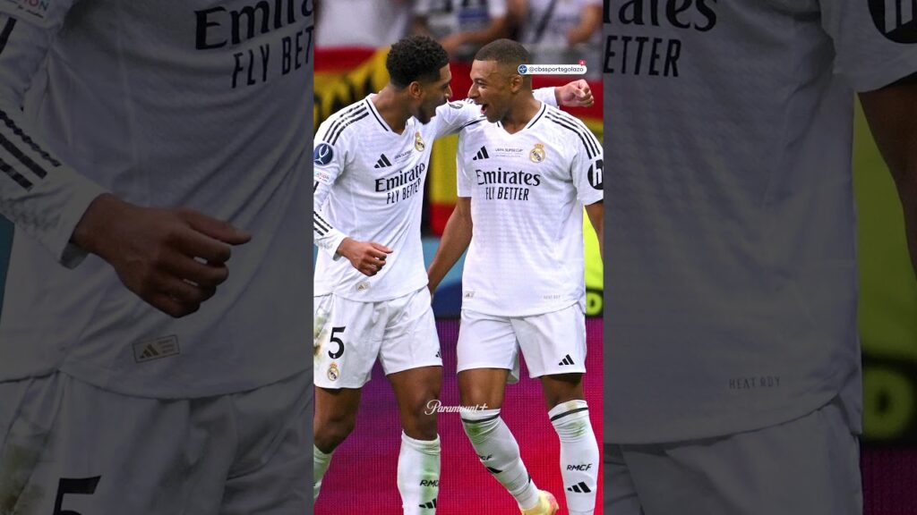 Jude Bellingham was full of praise for Kylian Mbappé 🤍