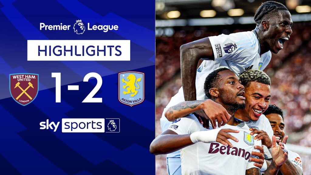 Duran winner secures three points for Villa! 💥 | West Ham 1-2 Aston Villa | Highlights