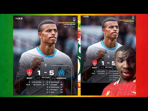 🚨 Ligue 1 : l’OM surclasse Brest et lance parfaitement sa saison 🤯 Doublé de Mason Greenwood