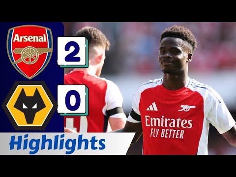 Arsenal vs Wolves [2-0] | All Goals & Extended Highlights | Premier League 2024/25