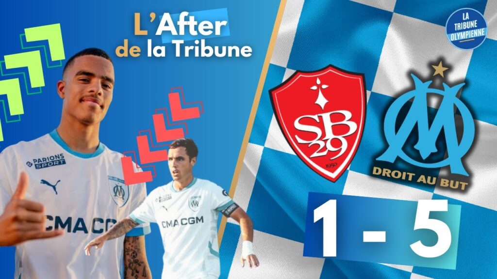 L'OM CARTONNE POUR LA PREMIERE A BREST !!! 🔥🔥🔥 Nos Tops et Flops 🔵⚪