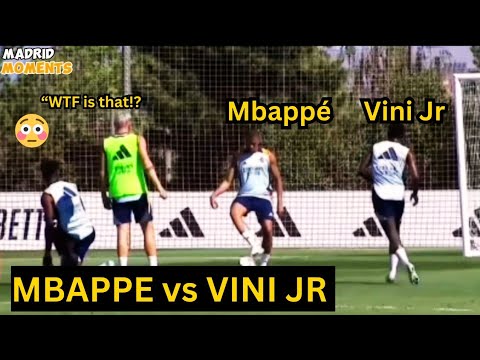 Kylian Mbappe and Vini Jr was Building Unstoppable Chemistry during training today| Real Madrid News