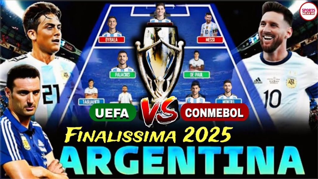 Argentina Possible Squad For CONMEBOL- UEFA Cup of Champions | Finalissima 2025