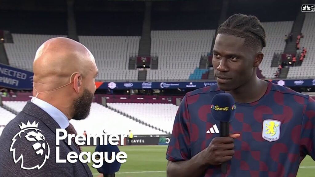 Amadou Onana describes 'unbelievable start' at Aston Villa | Premier League | NBC Sports