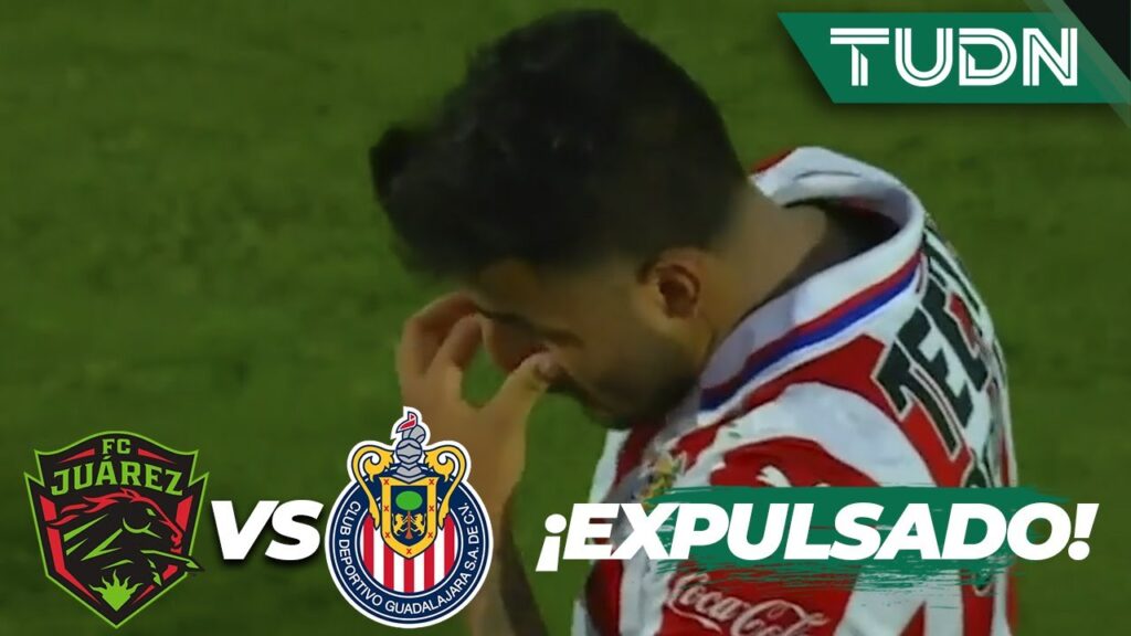 ¡Alexis Vega se va expulsado! | FC Juárez 0-2 Chivas | Guard1anes 2020 Liga BBVA MX - J4 | TUDN