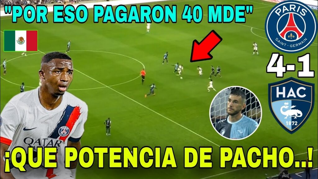 Prensa Mexicana ¡QUE POTENCIA DE WILLIAM PACHO! "ELOGIADO en su DEBUT frente al Havre" 😱