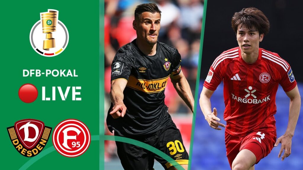 Dynamo Dresden vs. Fortuna Düsseldorf | LIVE | DFB-Pokal 2024/25 - Round 1