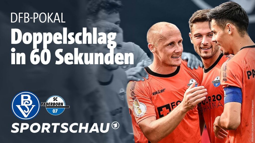Bremer SV - SC Paderborn Highlights DFB-Pokal | Sportschau Fußball