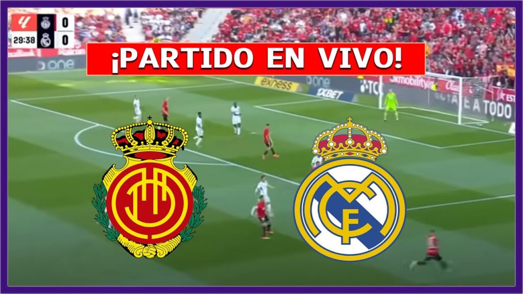 🔴 MALLORCA vs REAL MADRID EN VIVO ⚽JUEGA KYLIAN MBAPPÉ🐢 |  ¡COMIENZA LA LIGA! - FECHA 1