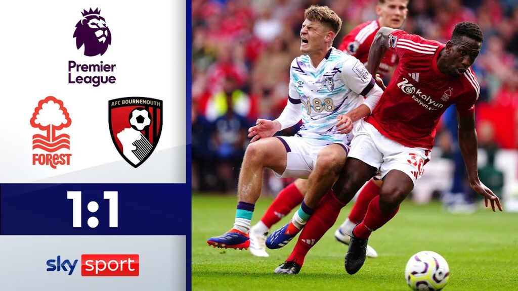 Verletzung beim Auftakt! | Nottingham Forest - AFC Bournemouth | Highlights - Premier League 2024/25