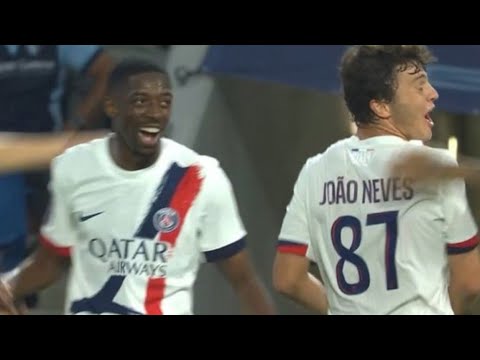 Ousmane Dembélé Goal, Le Havre vs PSG (1-4) All Goals and Extended Highlights