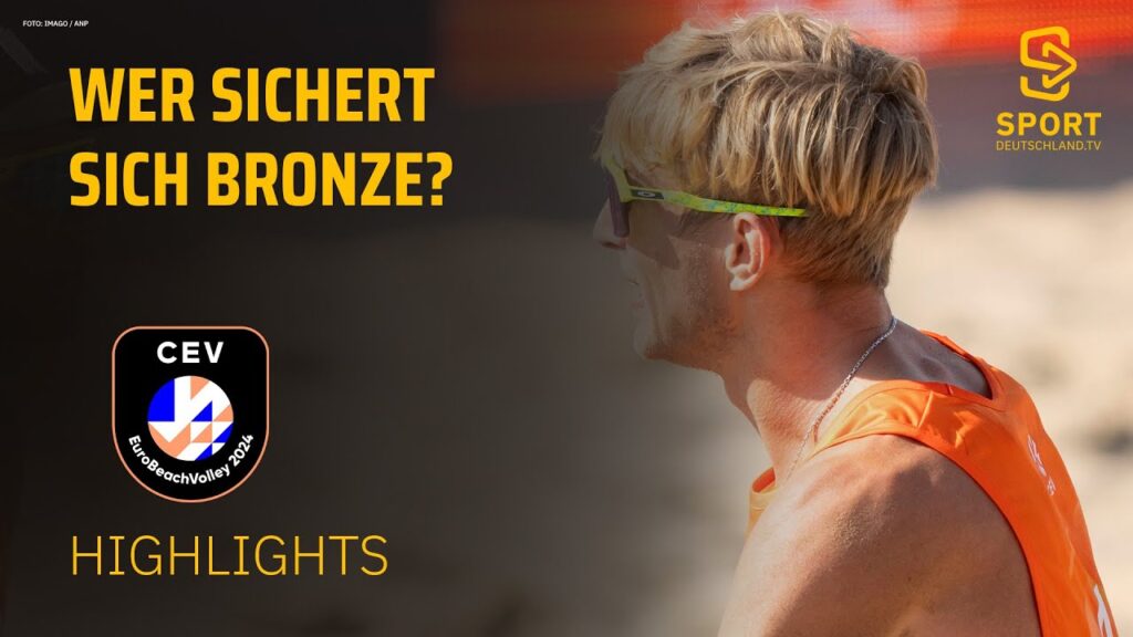 Van de Velde/Immers – Cottafava/Nicolai – Beach Euro 2024, Spiel um Platz 3 | SDTV Volleyball| SDTV Van de Velde/Immers - Cottafava/Nicolai - Beach Euro 2024, Spiel um Platz 3 | SDTV Volleyball| SDTV