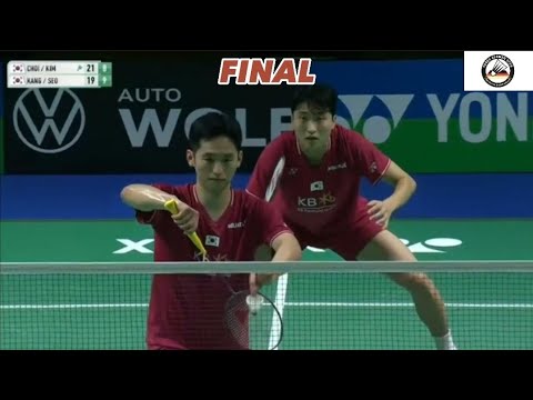 CHOI SOL GYU/KIM WON HO VS KANG MIN HYUK/SEO SEUNG JAE | YONEX GERMAN OPEN 2023 BADMINTON