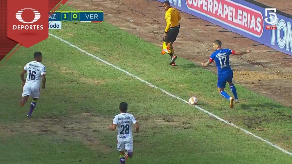 Polémico gol de Alvarado | Cruz Azul 1 - 0 Veracruz | Apertura 2018 - J8 | Televisa Deportes