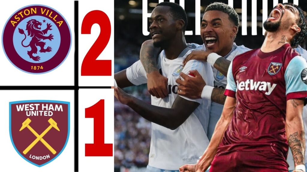 West Ham vs Aston Villa (1-2) HIGHLIGHTS & GOALS | lucas paquetá goal 🤯🔥