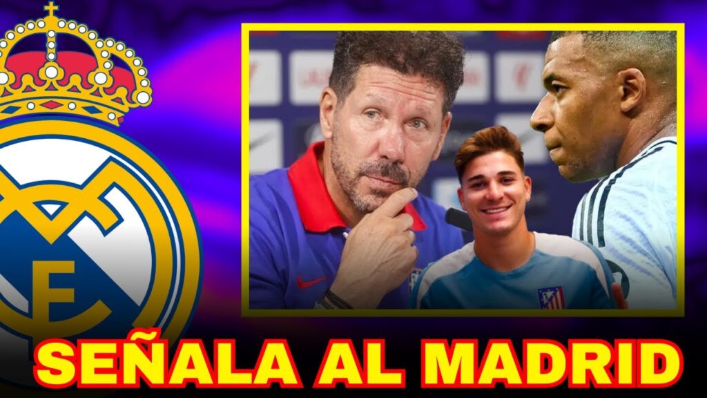 SIMEONE SEÑALA AL MADRID TRAS GASTARSE 90 KILOS EN JULIÁN ÁLVAREZ EL REAL PARTE