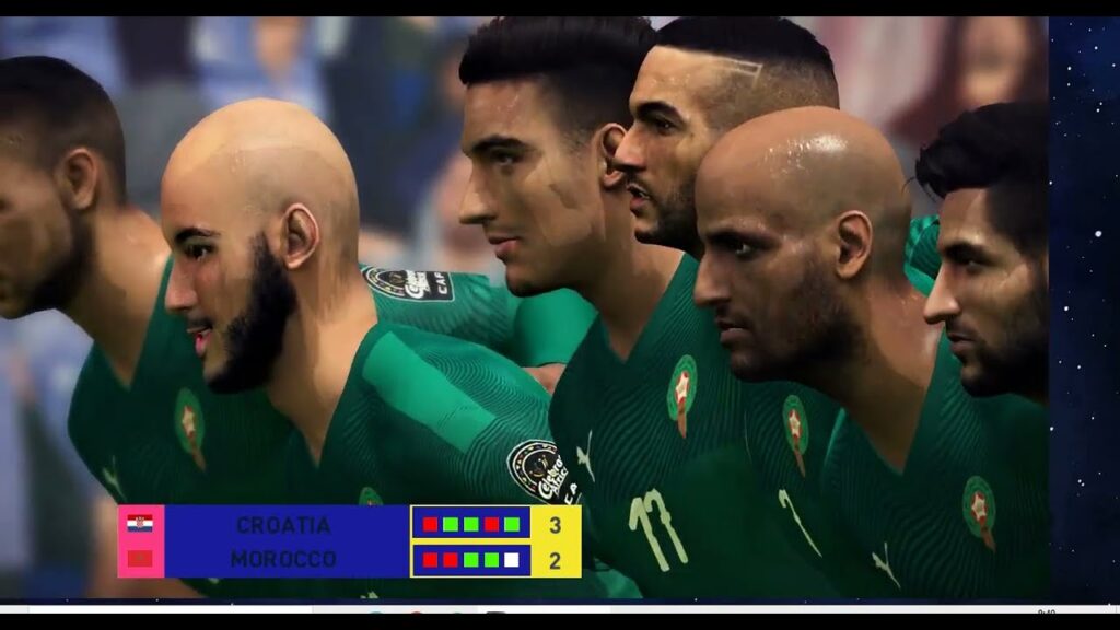 SUPER BONO ? MOROCCO vs CROATIA | FIFA World Cup 3rd Place 2022 Qatar Match Predictions PES 2017