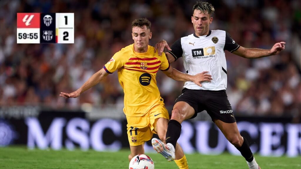 Marc Casadó vs Valencia