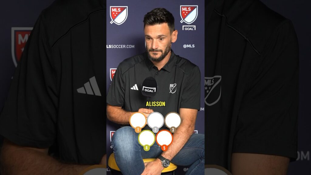 Hugo Lloris Blind Ranks The Best Goalies Of All Time 🤣 #football #soccer #premierleague #laliga