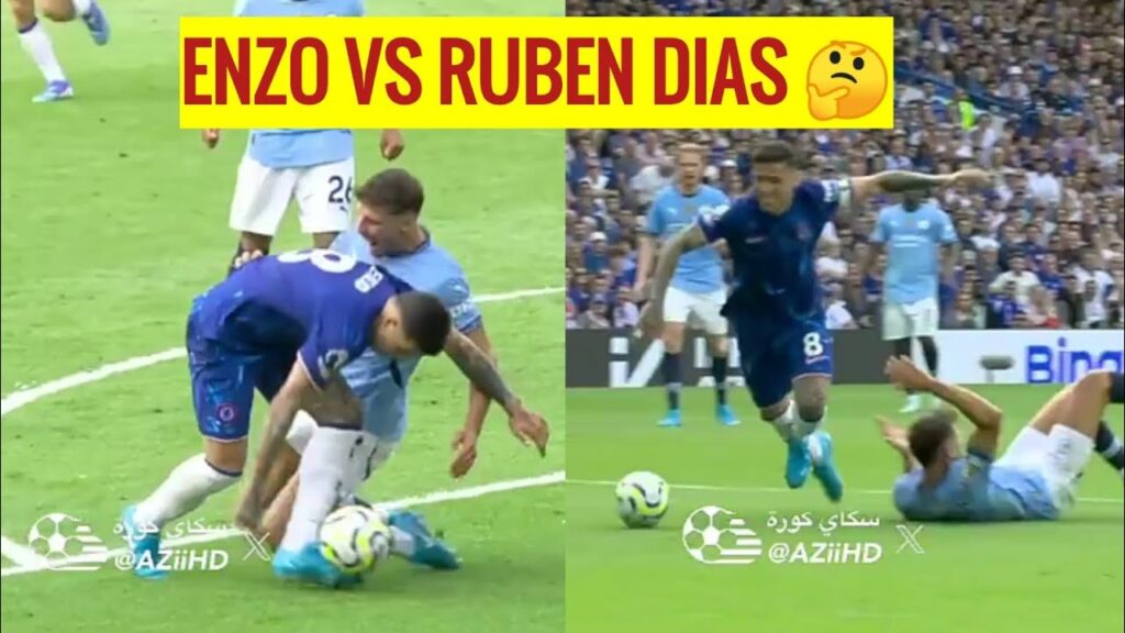 ENZO FERNANDEZ VS RUBEN DIAS 😁