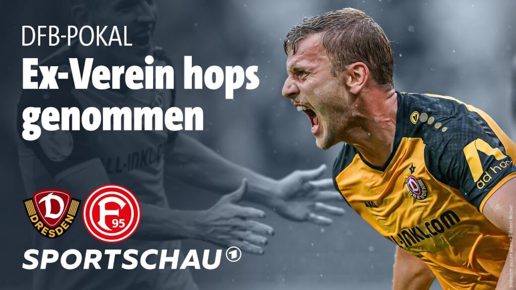 Dynamo Dresden - Fortuna Düsseldorf Highlights DFB-Pokal | Sportschau Fußball